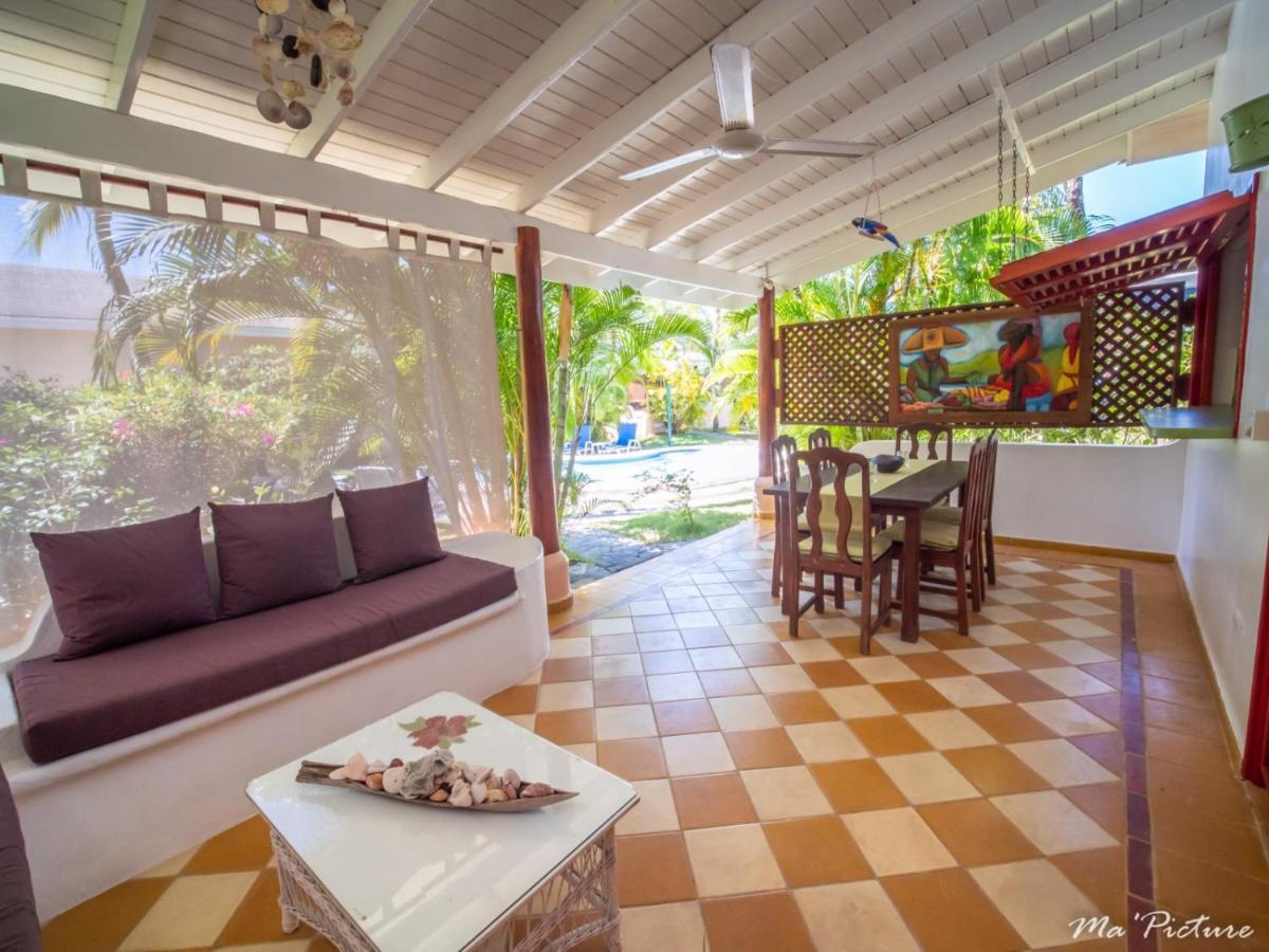 Résidence Villas Les Hibiscus Las Terrenas Exterior foto
